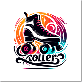 Roller skates Posters and Art